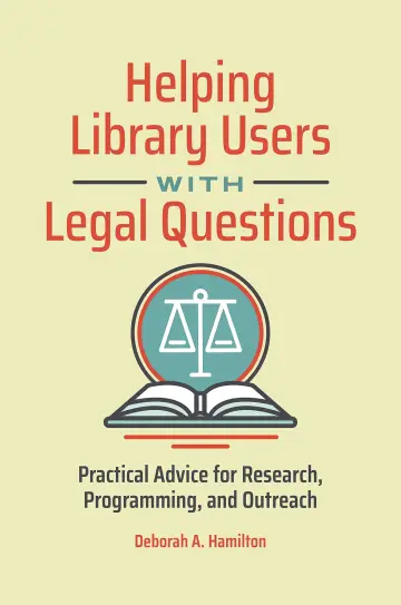 Cover of Helping Library Users with Legal Questions