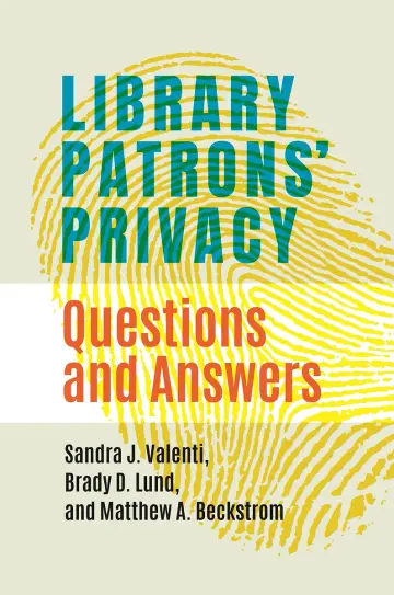 Cover of Library Patrons' Privacy