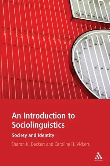 Cover of An Introduction to Sociolinguistics