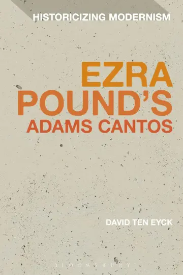 Cover of Ezra Pound's Adams Cantos