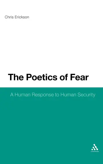 Cover of The Poetics of Fear