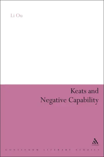 Cover of Keats and Negative Capability
