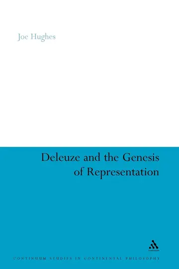 Cover of Deleuze and the Genesis of Representation