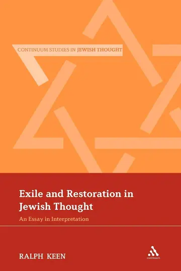 Cover of Exile and Restoration in Jewish Thought