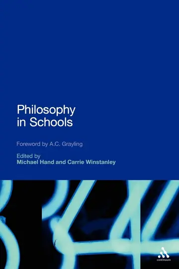 Cover of Philosophy in Schools