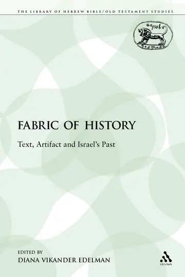 Cover of Fabric of History
