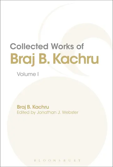 Cover of Collected Works of Braj B. Kachru