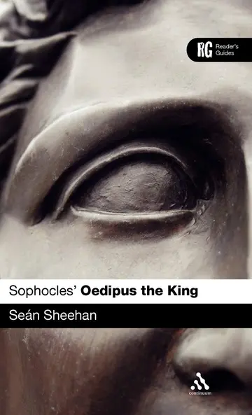 Cover of Sophocles Oedipus the King