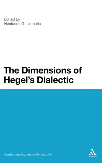 Cover of The Dimensions of Hegel's Dialectic