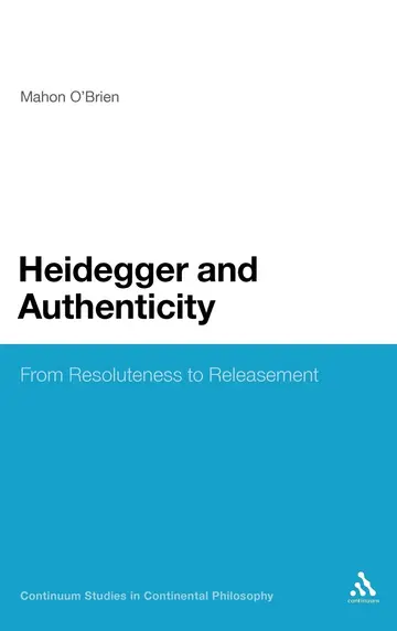 Cover of Heidegger and Authenticity