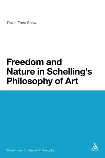 Cover of Freedom and Nature in Schelling's Philosophy of Art