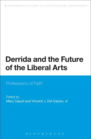 Cover of Derrida and the Future of the Liberal Arts