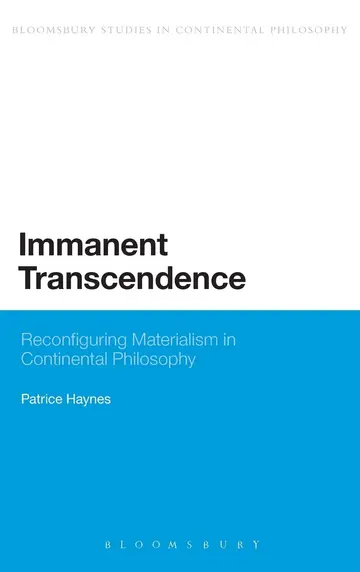 Cover of Immanent Transcendence