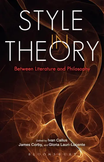 Cover of Style in Theory
