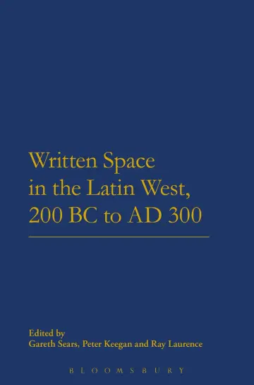 Cover of Written Space in the Latin West