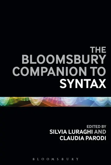Cover of The Bloomsbury Companion to Syntax