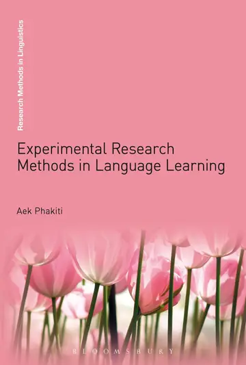 Cover of Experimental Research Methods in Language Learning
