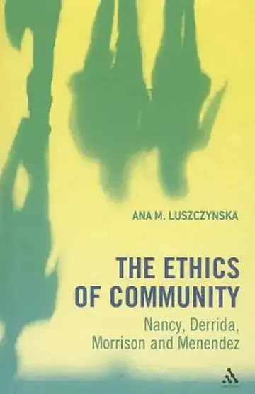 Cover of The Ethics of Community