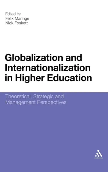 Cover of Globalization and Internationalization in Higher Education