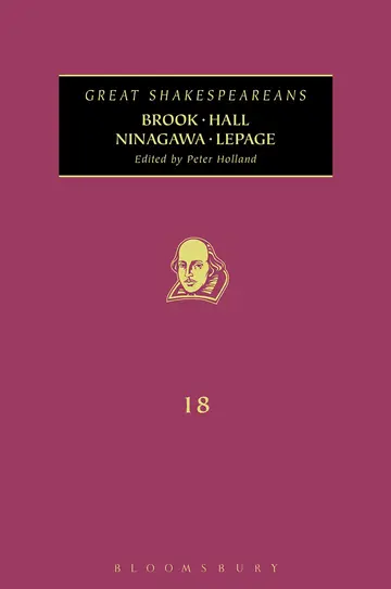 Cover of Hall, Brook, Ninagawa, Lepage - Vol. XVIII