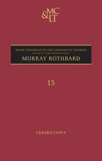 Cover of Murray Rothbard