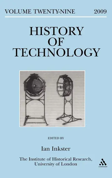 Cover of History of Technology