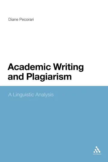 Cover of Academic Writing and Plagiarism
