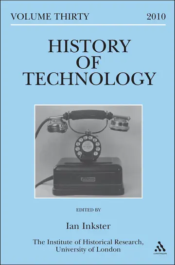 Cover of History of Technology