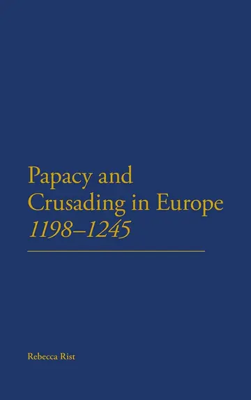 Cover of The Papacy and Crusading in Europe