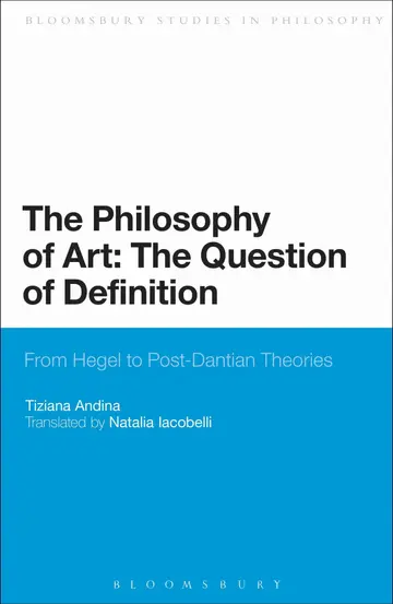 Cover of The Philosophy of Art