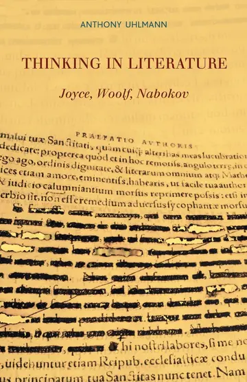 Cover of Thinking in Literature