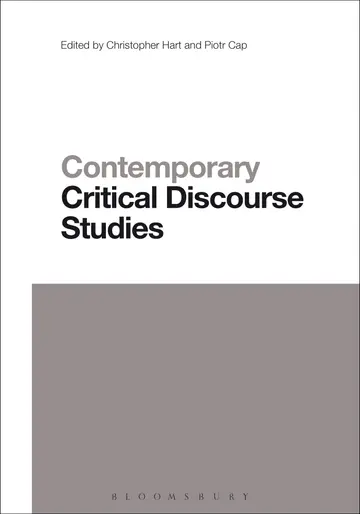 Cover of Contemporary Critical Discourse Studies