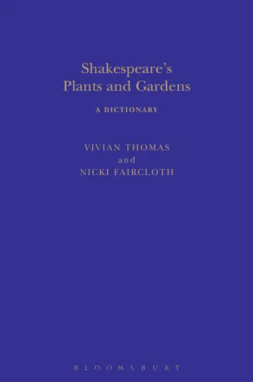 Cover of Shakespeare's Plants, Gardens and Landscapes