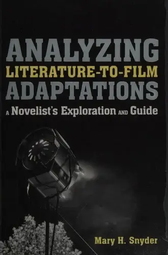 Cover of Analyzing Literature-to-Film Adaptations