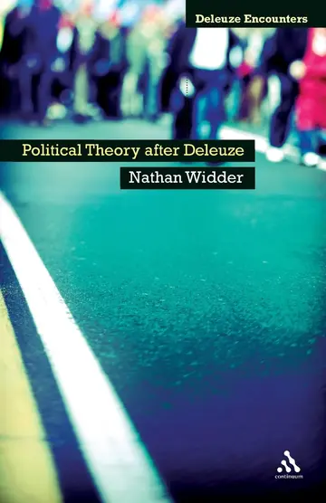 Cover of Political Theory After Deleuze