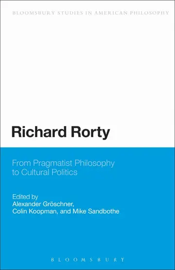 Cover of Richard Rorty