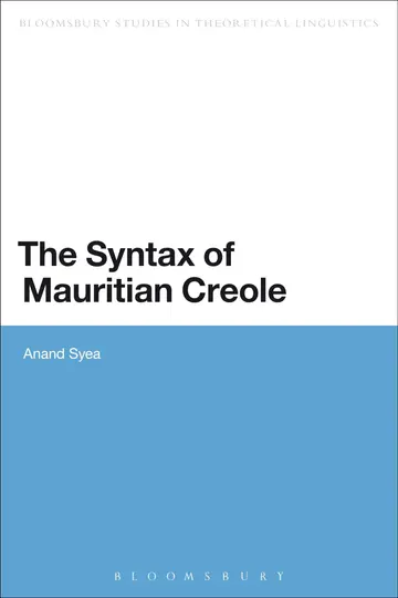 Cover of The Syntax of Mauritian Creole