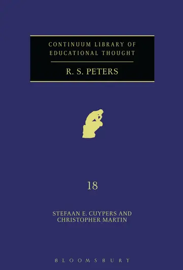 Cover of R.S. Peters