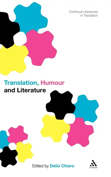 Cover of Translation, Humour and Literature