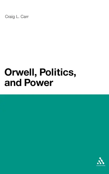 Cover of Orwell, Politics, and Power