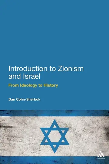 Cover of Introduction to Zionism and Israel
