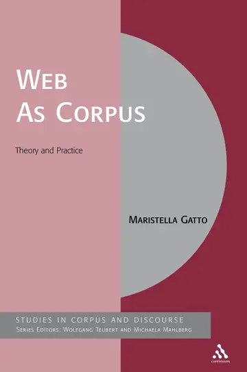 Cover of The Web as Corpus