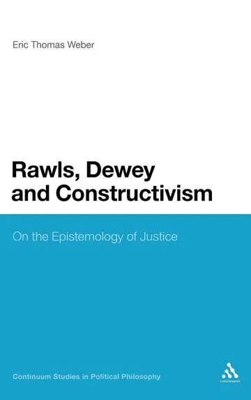 Cover of Rawls, Dewey and Constructivism