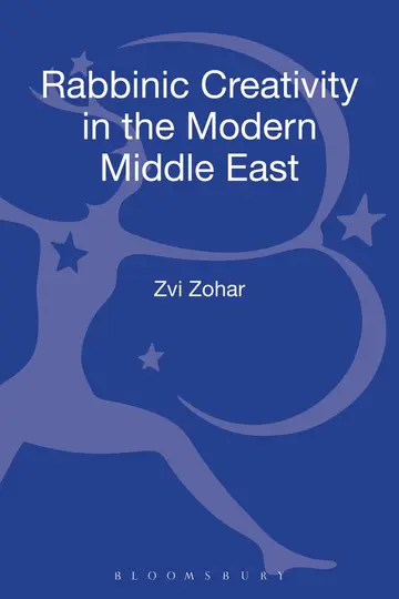 Cover of Rabbinic Creativity in the Modern Middle East