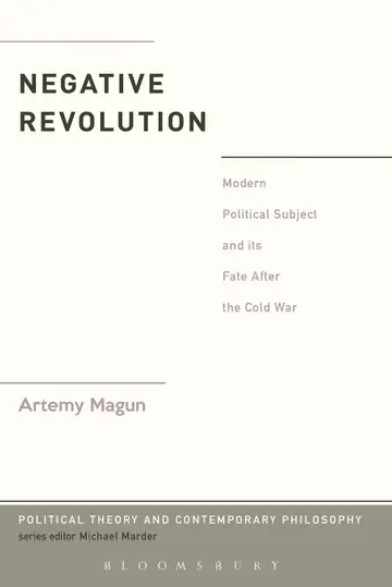 Cover of The Negative Revolution