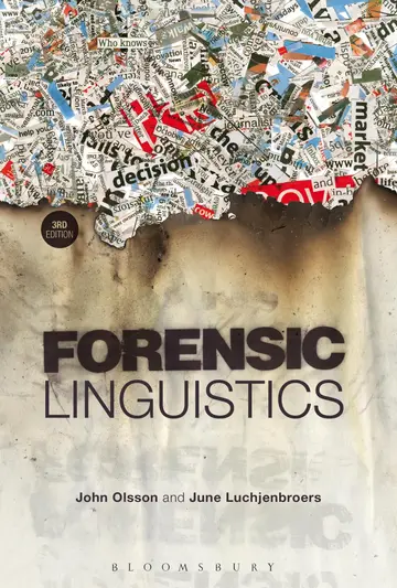 Cover of Forensic Linguistics
