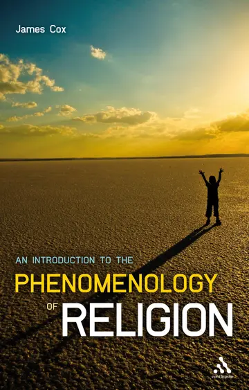 Cover of An Introduction to the Phenomenology of Religion