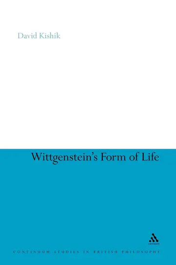 Cover of Wittgenstein's Form of Life