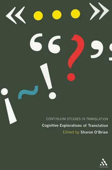 Cover of Cognitive Explorations of Translation