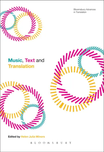 Cover of Music, Text and Translation